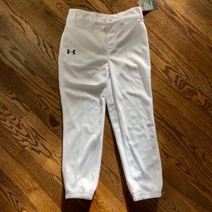 New Youth size 7 Under Armour baseball pants!